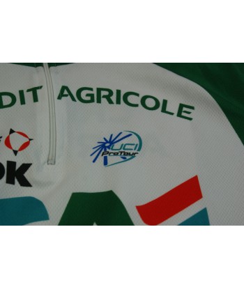 Maillot cyclisme vintage Nalini Crédit Agricole Look UCI 50% de réduction en Octobre 2024