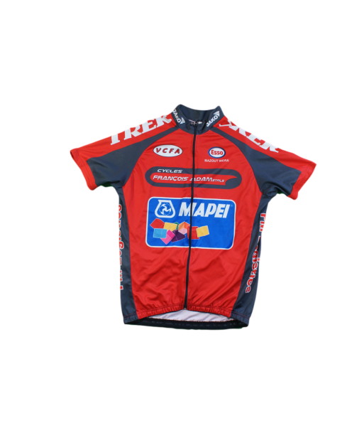 Veste vélo rétro Jako Mapei Trek Esso Véritable concentré