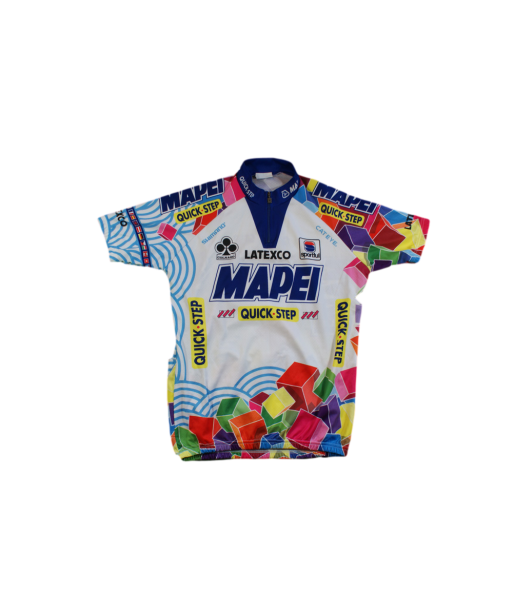 Maillot vélo rétro Sportful Mapei Quick Step Colnago Shimano Latexco livraison gratuite