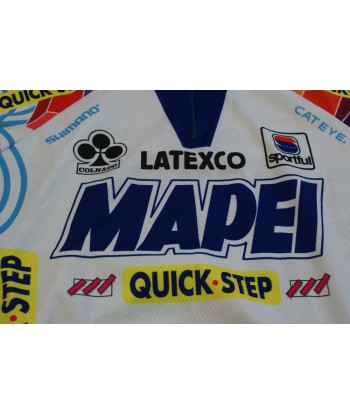 Maillot vélo rétro Sportful Mapei Quick Step Colnago Shimano Latexco livraison gratuite