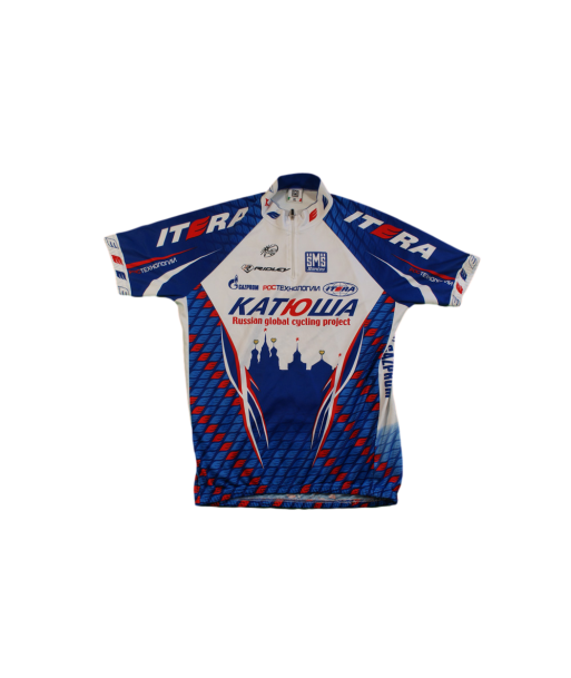 Maillot vélo vintage Santini Katowa Gazprom Ridley UCI la livraison gratuite