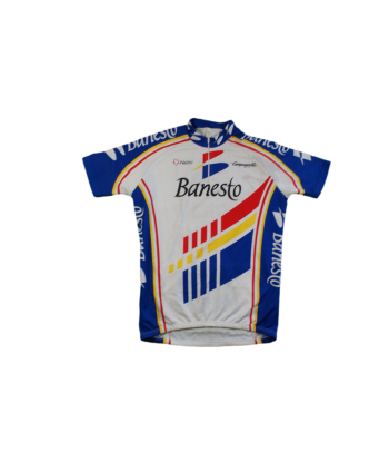 Maillot vélo rétro Nalini Banesto Campagnolo rembourrage situé sous