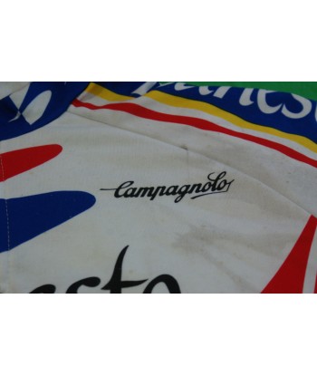 Maillot vélo rétro Nalini Banesto Campagnolo rembourrage situé sous