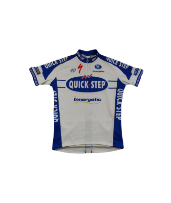 Maillot cyclisme vintage Vermarc Quick step Innergetic UCI une grave pollution 