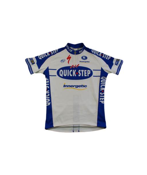 Maillot cyclisme vintage Vermarc Quick step Innergetic UCI une grave pollution 