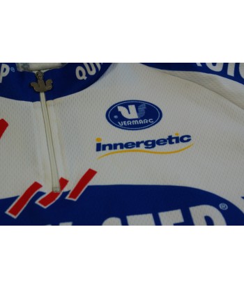 Maillot cyclisme vintage Vermarc Quick step Innergetic UCI une grave pollution 