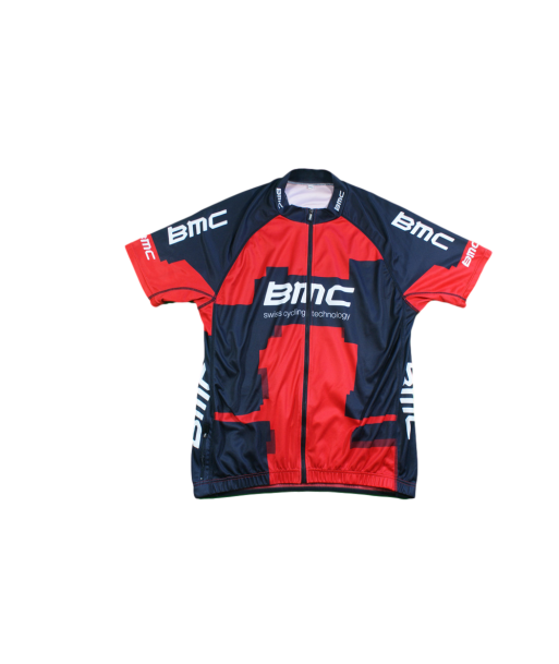 Maillot vélo vintage BMC ou a consommer sur place