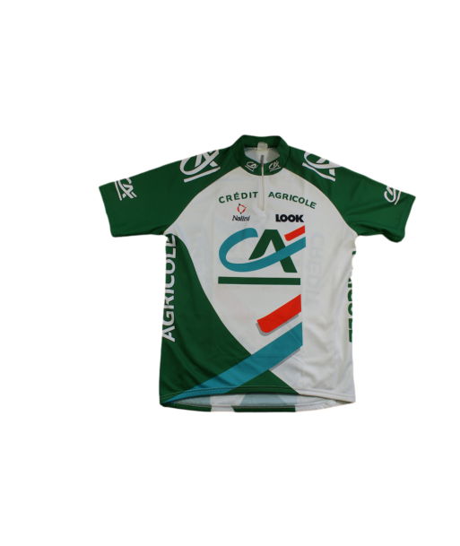 Maillot cyclisme vintage Nalini Crédit Agricole Look paiement sécurisé