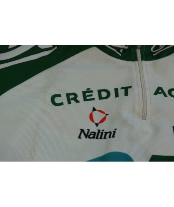 Maillot cyclisme vintage Nalini Crédit Agricole Look paiement sécurisé