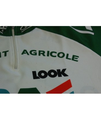 Maillot cyclisme vintage Nalini Crédit Agricole Look paiement sécurisé