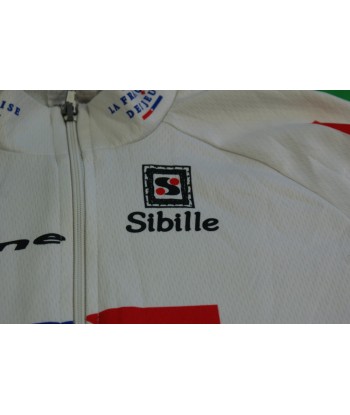 Maillot vélo vintage Sibille Française des jeux Gitane Les êtres humains sont 