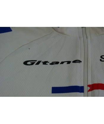 Maillot vélo vintage Sibille Française des jeux Gitane Les êtres humains sont 