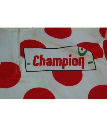 Maillot vélo rétro à pois Nike Champion Tour de France 1999 des créatures d'habitude