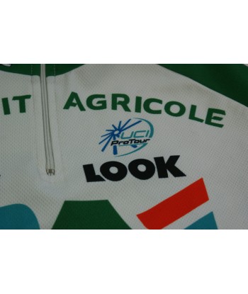 Maillot cyclisme vintage Nalini Look UCI Crédit Agricole paiement sécurisé