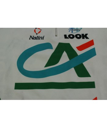 Maillot cyclisme vintage Nalini Look UCI Crédit Agricole paiement sécurisé