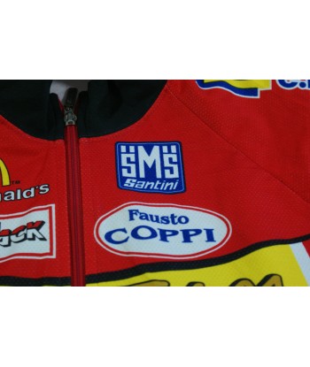 Veste vélo vintage Santini Polti McDonald's Colpack de France