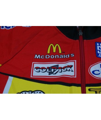 Veste vélo vintage Santini Polti McDonald's Colpack de France