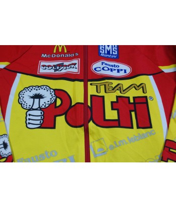 Veste vélo vintage Santini Polti McDonald's Colpack de France