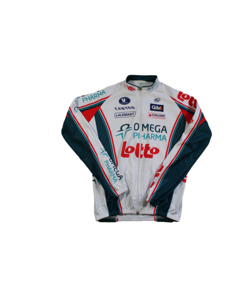 Veste vélo vintage Vermarc Omega Pharma UCI Lotto Q8 solde