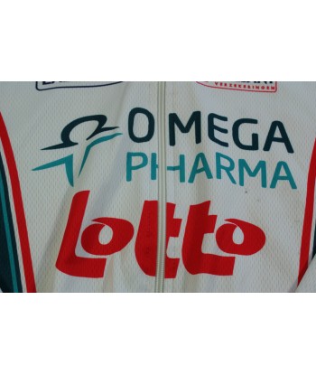 Veste vélo vintage Vermarc Omega Pharma UCI Lotto Q8 solde