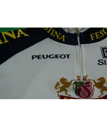 Maillot cyclisme vintage Sibille Festina Peugeot Vous souhaitez 