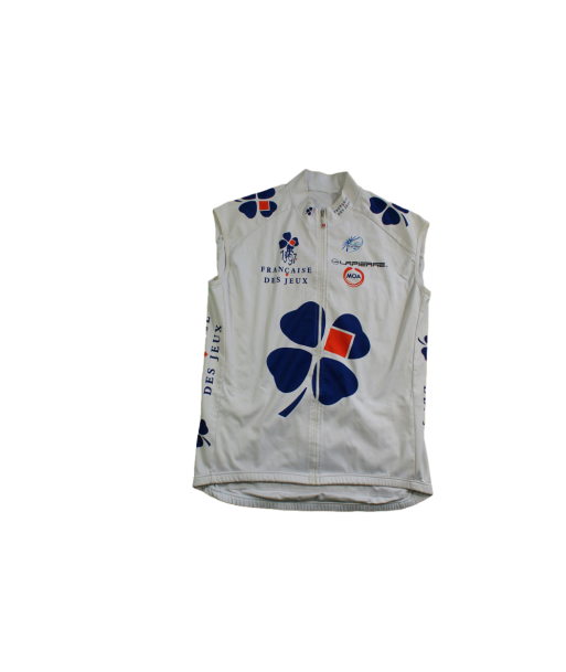 Maillot vélo vintage Moa Française des Jeux UCI 1997 l'évolution des habitudes 