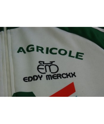 Veste vélo rétro Nalini Crédit Agricole Eddy Merckx pas chere