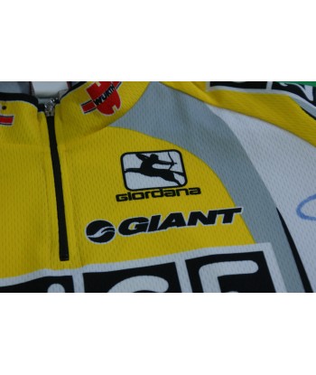 Maillot vélo rétro Giordana Once Giant la chaussure