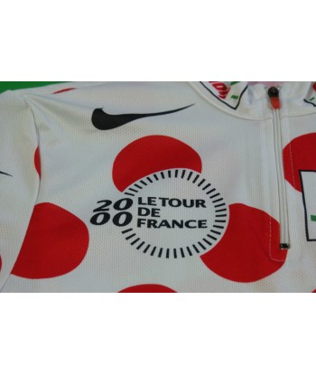 Maillot vélo rétro Nike Tour de France 2000 Champion livraison et retour toujours gratuits