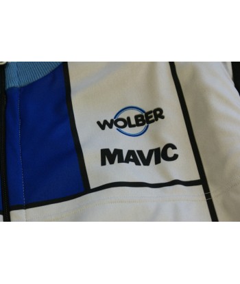 Veste cyclisme vintage Mavic Wolber Anatomic des créatures d'habitude