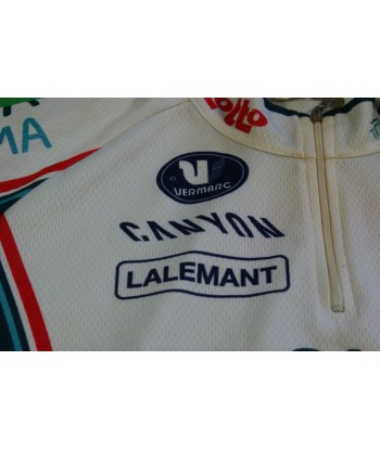 Maillot cyclisme vintage Lotto Omega Pharma Vermarc UCI Q8 s'inspire de l'anatomie humaine