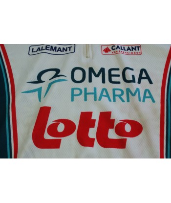 Maillot cyclisme vintage Lotto Omega Pharma Vermarc UCI Q8 s'inspire de l'anatomie humaine