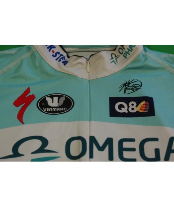 Maillot vélo vintage Omega Pharma Quick Step Vermarc Q8 UCI Faites des économies