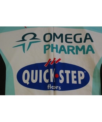 Maillot vélo vintage Omega Pharma Quick Step Vermarc Q8 UCI Faites des économies