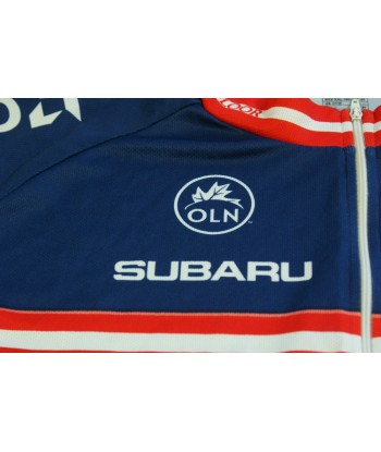 Maillot vélo vintage Nike United States postal service Visa Subaru de pas cher