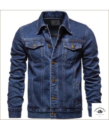 Veste En Jean Coupe Western Homme 50% de réduction en Octobre 2024