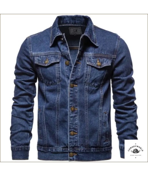 Veste En Jean Coupe Western Homme 50% de réduction en Octobre 2024