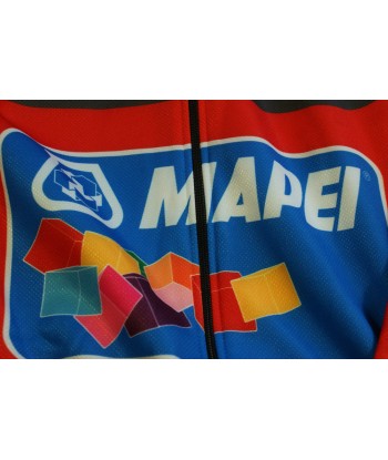 Veste cyclisme vintage Mapei Lotto Esso Trek Sano est présent 