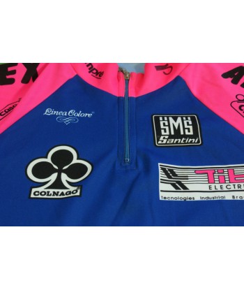 Maillot vélo vintage Santini Colango Polti Lampre prix pour 