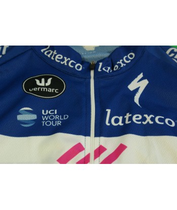 Maillot cyclisme vintage UCI Quick Step Vermarc Latexco de pas cher