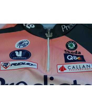 Maillot vélo rétro Vermarc Lotto Skoda UCI d'Europe débarque