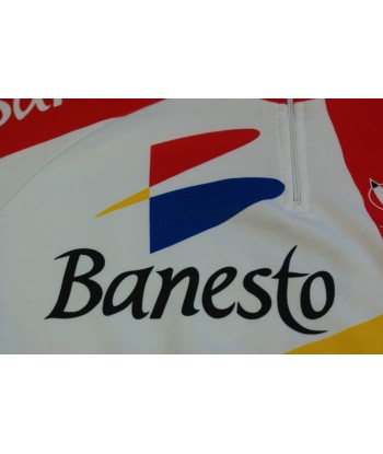 Maillot cyclisme vintage Campagnolo Banesto Nalini soldes