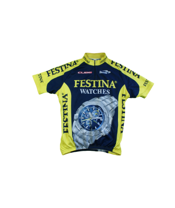 Maillot vélo vintage Festina Biemme Cube Venez acheter