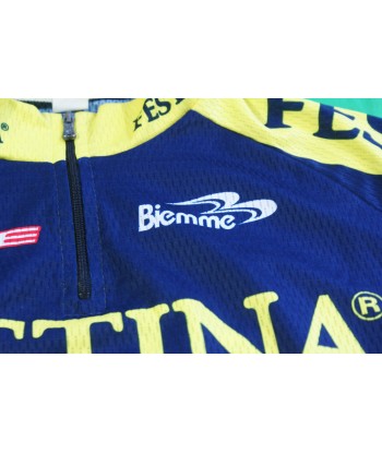 Maillot vélo vintage Festina Biemme Cube Venez acheter