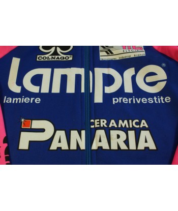 Veste cyclisme vintage Lampre Colango Santini paiement sécurisé