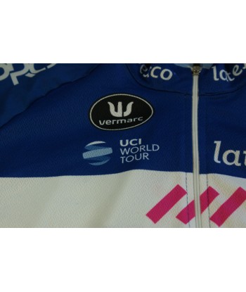 Maillot vélo rétro enfant Quick Step Vermarc UCI Latexco Lidl en linge