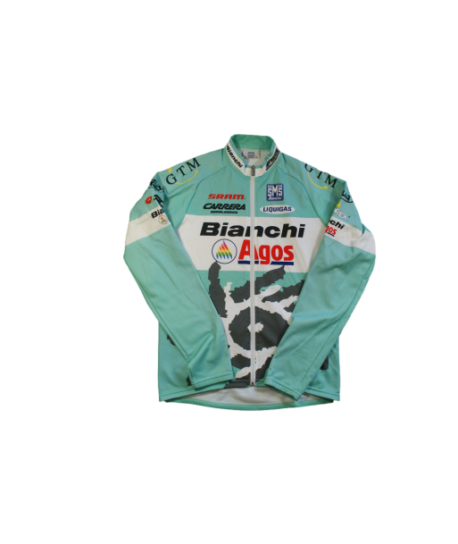 Veste cyclisme vintage Santini Bianchi l'achat 