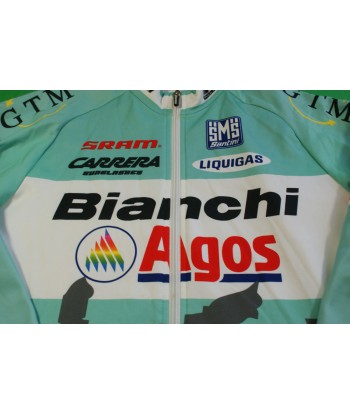 Veste cyclisme vintage Santini Bianchi l'achat 