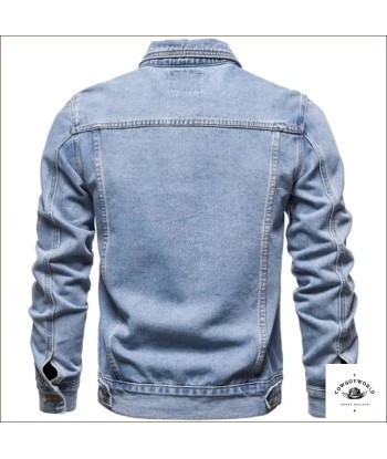 Veste En Jean Coupe Western Homme 50% de réduction en Octobre 2024