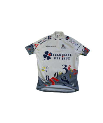 Maillot cyclisme vintage Française des jeux Sibille Gitane store